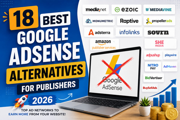 Best Google AdSense Alternatives for Publishers